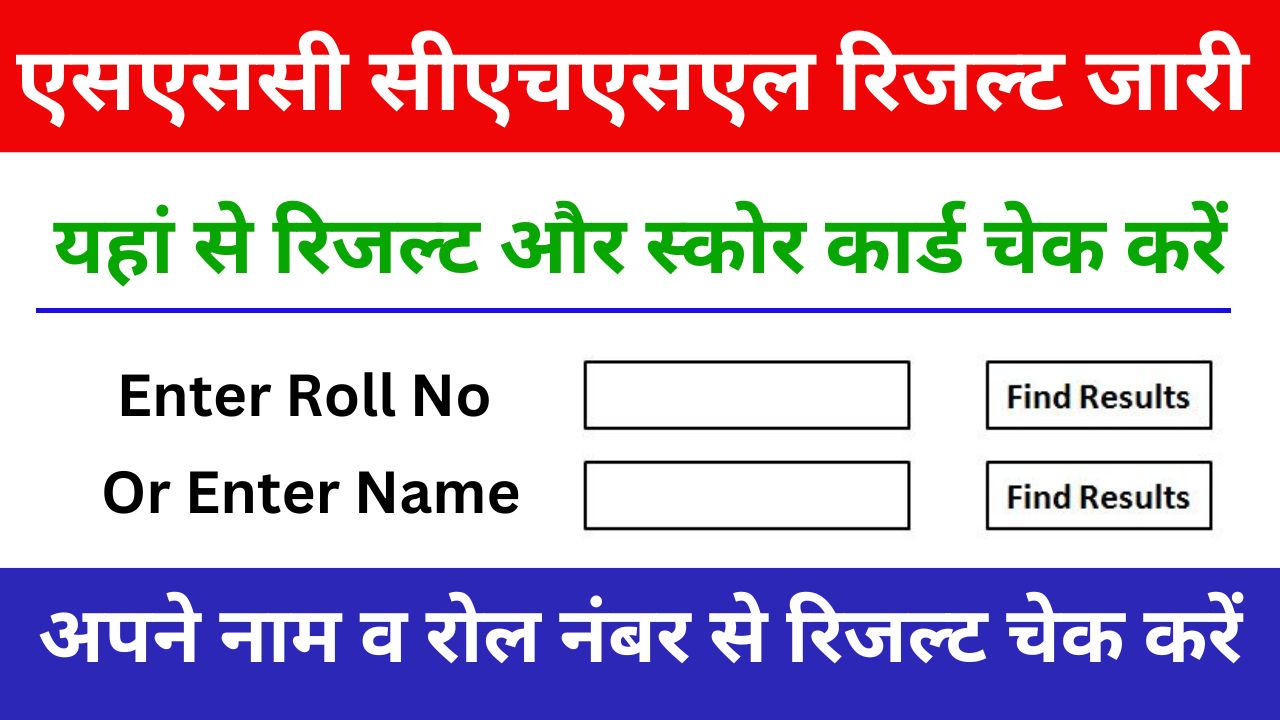 SSC CHSL Result Release: एसएससी सीएचएसएल रिजल्ट अभी अभी हुआ जारी, यहां से रिजल्ट और स्कोर कार्ड चेक करें